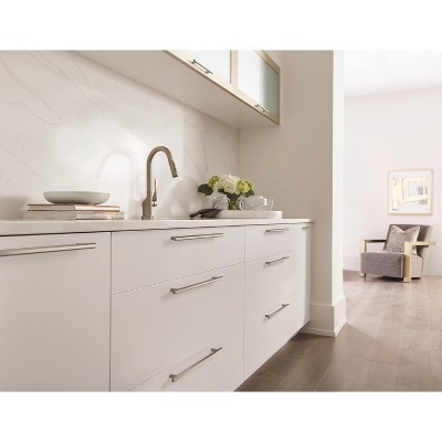 12-Inch Brushed Nickel Modern Cabinet Bar Pull