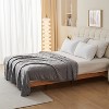 Double-sided cooling comforter, machine washable, featuring breathable cooling-tech fabric Lightweight and thin - 3 of 4
