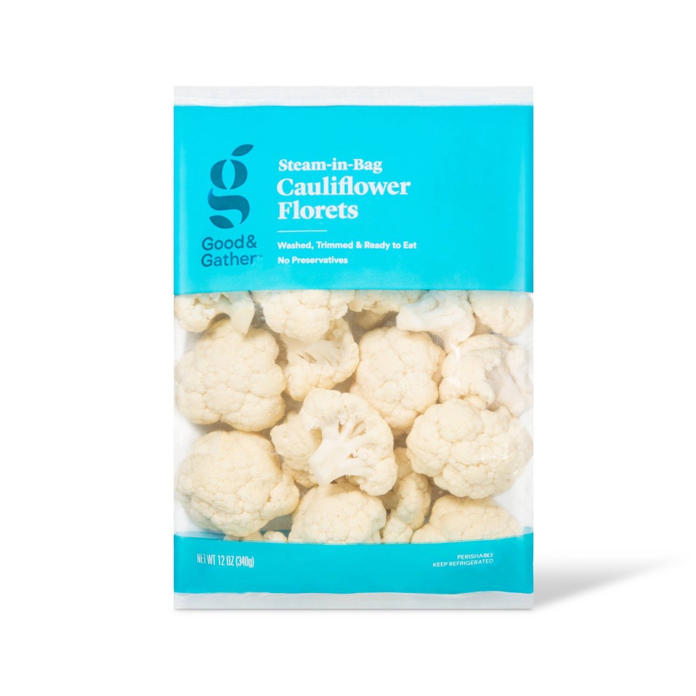 STEAM-IN-BAG CAULIFLOWER FLORETS