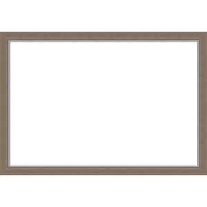 Amanti Art Eva Black Silver Narrow Framed Dry Erase Magnetic Board - 1 of 4