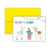 Paper Frenzy Fa La Llama Christmas Cards and Envelopes - 25 pack - 3 of 3
