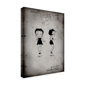 Trademark Fine Art -Cole Borders 'Betty Boop' Canvas Art - 1 of 3