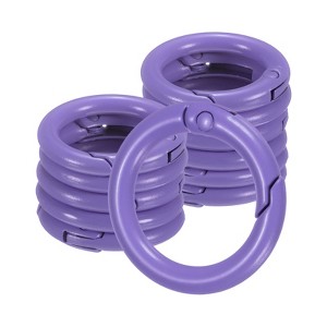 Unique Bargains Metal Spring O Rings Zinc Alloy Durable Multipurpose Lightweight Buckle 5/8 Inch - 1 of 4