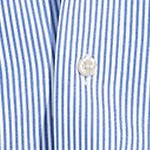 clear blue/white stripe