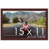PosterPalooza | Classic Modern Brown Picture Frame - UV Acrylic, Backing Board, Hanging Hardware Included - 3 of 4