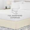 Premium Pleated Dust Ruffle Bed Skirt - Easy Fit - Becky Cameron - 2 of 4