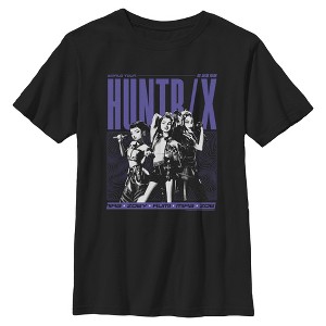 Boys KPop Demon Hunters Huntrix World Tour T Shirt - 1 of 4