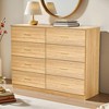 Bella Depot 47.2''W Modern 8-Drawer Dresser - 2 of 4