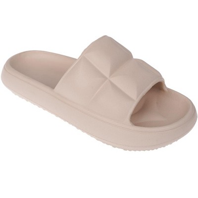 FOAMWALK Girl's Comfy EVA Slide Sandals - Slip On Slides for Big Kid and Little Kid