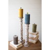 Faux Velvet Candles – 6" Tall Decorative Accent Set of 4 by Kalalou - 3 of 3