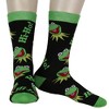 Disney The Muppets Hi Ho Kermit The Frog 2 Pair Crew Socks - 2 of 4