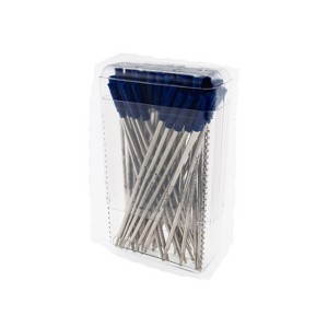 Monteverde Medium Ballpoint Refill For Cross Ballpoint Pens Blue/Black 50/Pack C134BB - 1 of 1