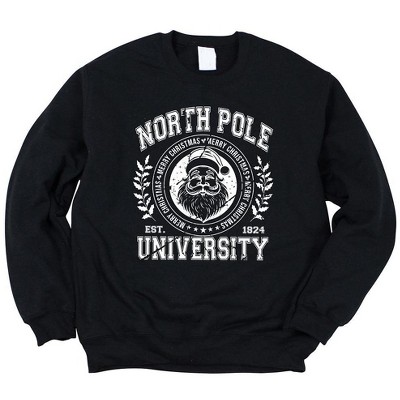 Simply Sage Market Women's Graphic Sweatshirt North Pole University Distressed