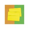 JAM Paper A6 Colored Invitation Envelopes 4.75 x 6.5 Yellow Recycled 94531 - 4 of 4