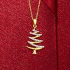 Ross-Simons 0.10 ct. t.w. Diamond Tree Pendant Necklace in 14kt Yellow Gold - 3 of 4