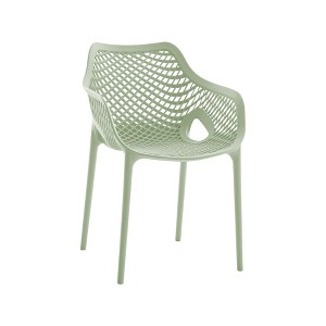 Meridian Furniture,Mykonos Outdoor Patio Dining Chair, Set of 4 - 1 of 4