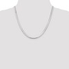 Black Bow Jewelry 4.5mm, Sterling Silver Solid Herringbone Chain Necklace - 2 of 4