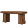 Resenkos Computer Desk, Office Desk, Study Desk,55" Executive Desk, Modern Wood Computer Desk Workstation Desk,Rustic Brown - 4 of 4
