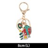 Unique Bargains Christmas Keychain Double Ring Lobster Clasp Zinc Alloy 3.15" 1Pc - 2 of 4