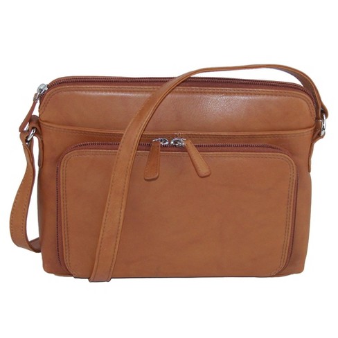 Brown leather 2025 purse target