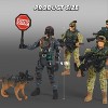 Joyfy 16PCs Army Soldier Playset with Action Figures & Accessories, Military Toy Set for Kids, Christmas Birthday Halloween Gift for Boys Ages 4-8 - 4 of 4