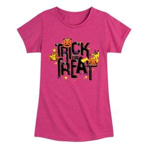 Girls' - Pokémon - Trick or Treat Fitted Short Sleeve Graphic T-Shirt - 1 of 4