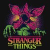 Girls Stranger Things Demogorgon Neon Pixel Logo T Shirt - 2 of 4