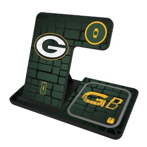 NFL NFC Teams Brick Wall 15-Watt 3 in 1 Charging Station - 1 of 4