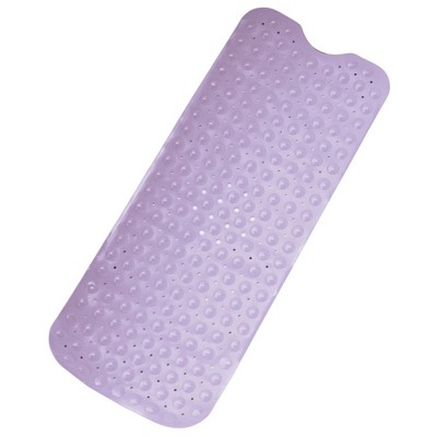 Collections Etc Extra Long Cushioned Bathtub Mat 40" X 15.75" X 0.05 ...