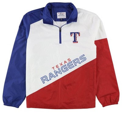 G-III Sports Mens Texas Rangers Windbreaker Jacket
