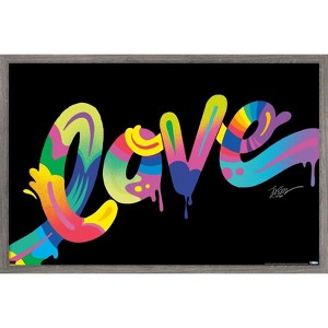 Trends International Jason Naylor - Love Framed Wall Poster Prints - 1 of 4