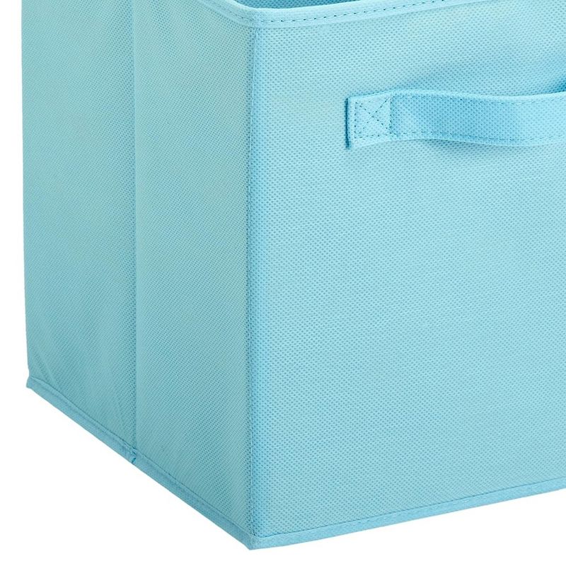 ClosetMaid Cubeicals Fabric Storage Drawer Organizer Bin with Handle for Clothing, Toys, and Home or Office Accessories, Light Blue, 3 of 7