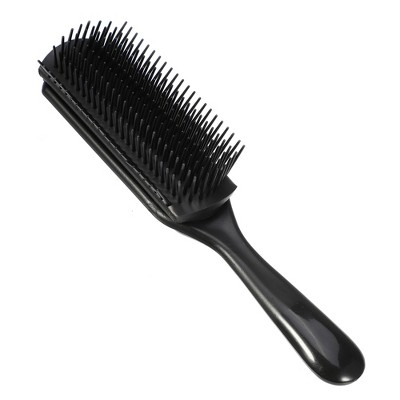 Unique Bargains 9 Row Styling Soft Detangling Hair Brush 1 Pc : Target