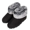 Jessica Simpson Womens Micro-Suede Bootie Slipper - 3 of 4