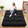 Foldable Futon Mattress Solid Color Floor Mattress Japanese Floor Bed Tatami Mattresses for Dorm Living Room - 2 of 4