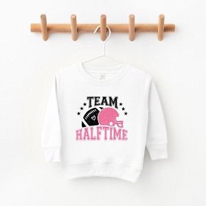 The Juniper Shop Team Halftime Distressed Toddler Graphic Sweatshirt - 1 of 3
