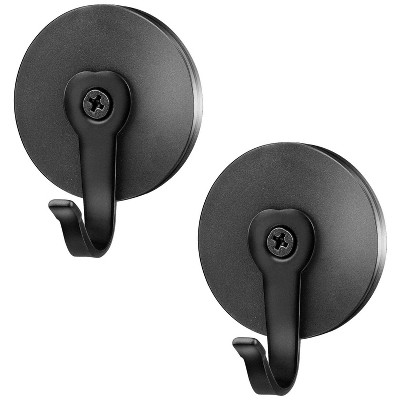 LunaLulinlk 2pcs Magnetic Wreath Hanger, Strong Magnetic Garland Metal Hooks for Front Door Hanging Holiday