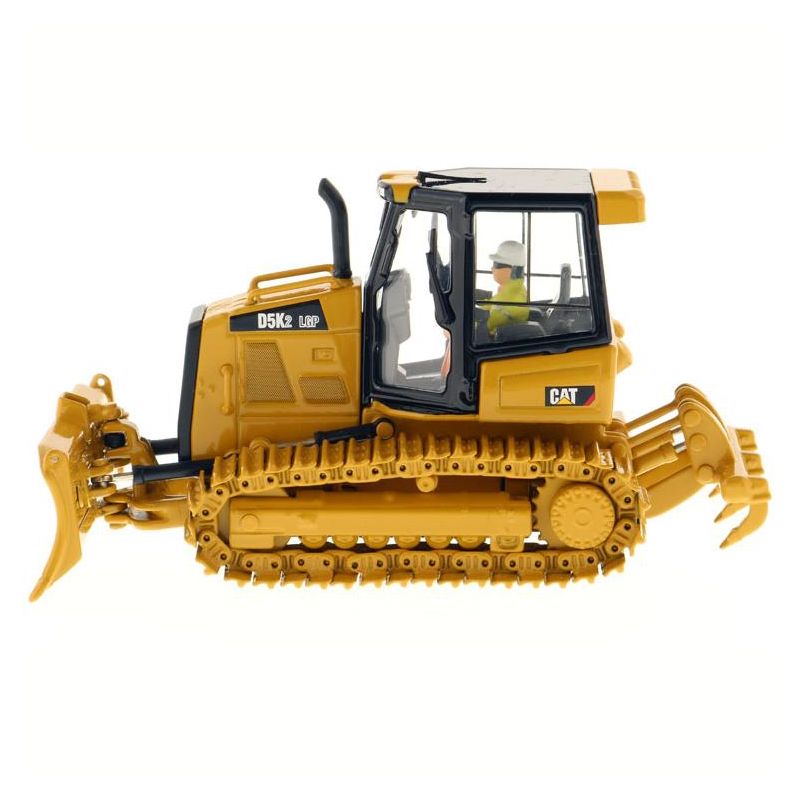 CAT Caterpillar D5K2 LGP Track Type Tractor Dozer with Ripper and Operator "High Line" Series 1/50 by Diecast Masters, 2 of 5