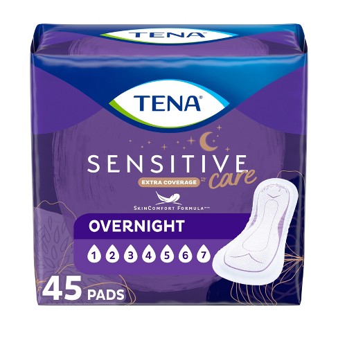 Tena Intimates Bladder Control & Postpartum For Women Incontinence Pads -  Overnight Absorbency - Extra Coverage : Target