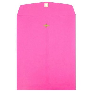 JAM PAPER 9 x 12 Colored Envelopes with Clasp Closure - Blue - 50/Pack - 1 of 1