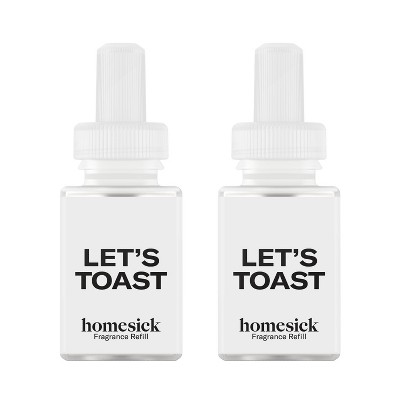 Pura Homesick Let's Toast 2pk Smart Vial Fragrance Refills