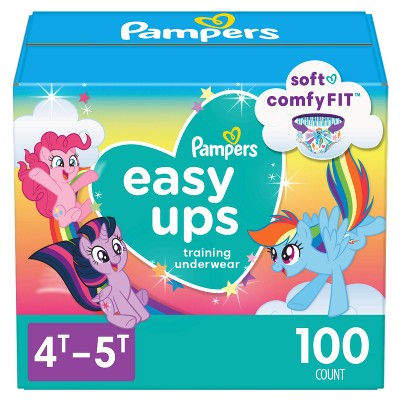 Pampers Easy Ups Girls' My Little Pony Disposable Training Underwear - 4T-5T  - 100ct – Target Inventory Checker – BrickSeek