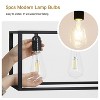Artloge Rubbed Bronze Linear Pendant Chandelier 31 1/2" Wide Rustic Clear Glass 5-Light Fixture for Dining Room Kitchen - 3 of 4
