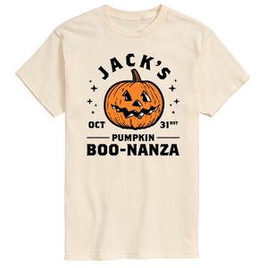 Men's - Instant Message - Jacks Pumpkin Boonanza Short Sleeve Graphic T-Shirt - 1 of 4