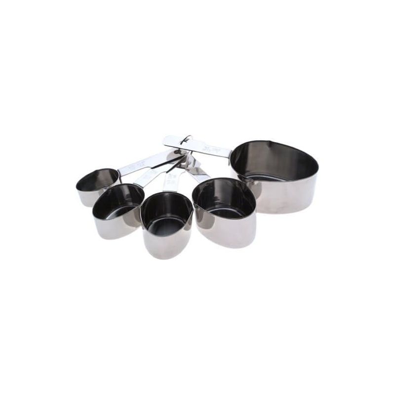 Norpro Stainless Steel Measuring Cups, 5-Piece Set, 4 of 5