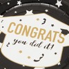 Blue Panda Serves 24 Graduation Party Supplies & Decorations, 2025 Celebrate Congrats Grad Paper Plates and Napkins, Cups & Cutlery - 4 of 4