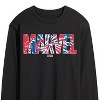 Men's - Marvel - Tie Dye Long Sleeve Graphic T-Shirt - 2 of 4