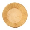 MegaChef 4 Piece 8 Inch Bamboo Wood Salad Bowl Set - 3 of 4