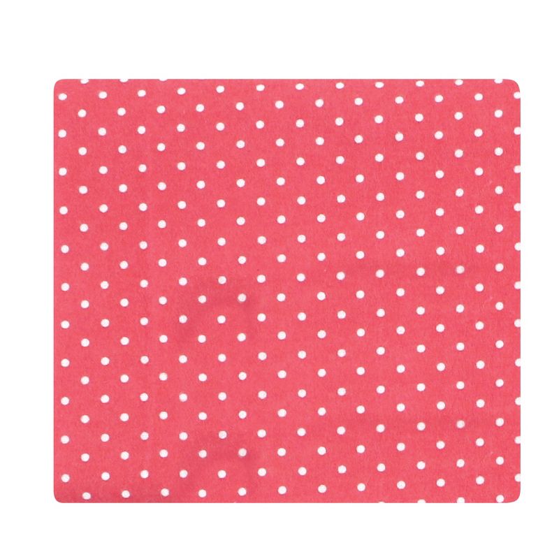 Hudson Baby Infant Girl Cotton Flannel Receiving Blankets, Strawberries, One Size, 6 of 7