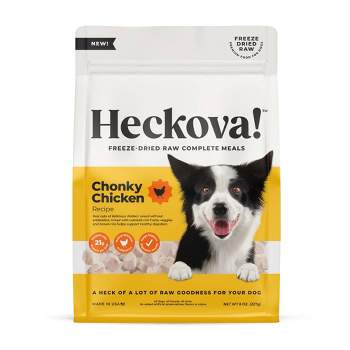 Heckova! Freeze-Dried Raw Chonky Chicken Flavor Recipe Dry Dog Food - 8oz